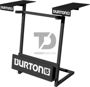 R65 Burton Boardstand mit shelves